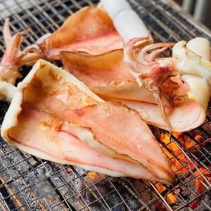 The special appeal and attraction of grilled one-sun dried squid