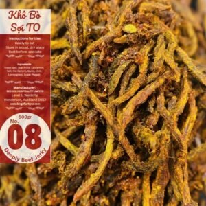NO.08 Khô bò sợi to - DEEPLY BEEF JERKY
