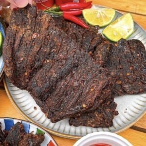 No.01 Khô Bò Tàu Xì - DRIED BLACK BEEF