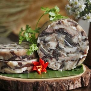 Giò xào - Vietnamese pork head terrine