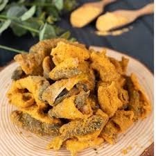 NO.22 Da Cá trứng muối - SALTED EGG FISH SKIN