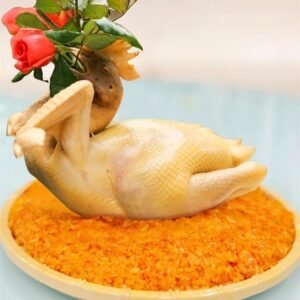 Xôi gà lễ - Chicken sticky rice