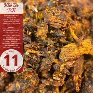NO.11 Khô bò tơi - TENDER BEEF JERKY