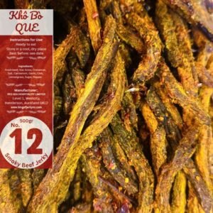 NO.12 Khô bò que - SMOKY BEEF JERKY