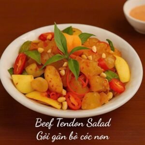 Gân bò cóc non - SWEET AND SOUR BEEF TENDON 400gr