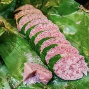 NEM CHUA LÁ ỔI - VIETNAMESE FERMENTED PORK
