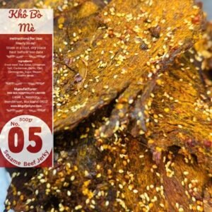 NO.05 Khô Bò Mè - SESEAME BEEF JERKY