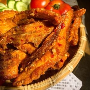 Alternative view of NO.16 Ba chỉ heo cháy tỏi - GARLIC CRISPY PORK BELLY