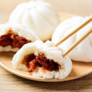 BÁNH BAO XÁ XÍU - BBQ PORK BUN