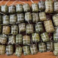 Alternative view of Giò nạc gói lá chuối - Vietnamese pork roll 500gr