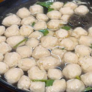 Mọc giò nấm hương - Vietnamese pork mushroom meatballs 500gr