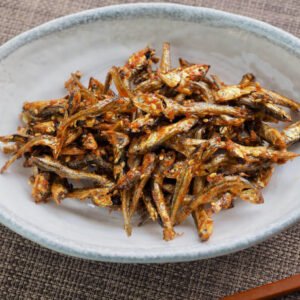 Alternative view of CÁ CƠM RIM TỎI ỚT - ANCHOVIES 300gr