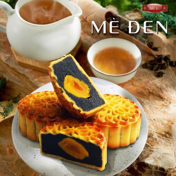 BAKE Black sesame (Bánh nướng mè đen)