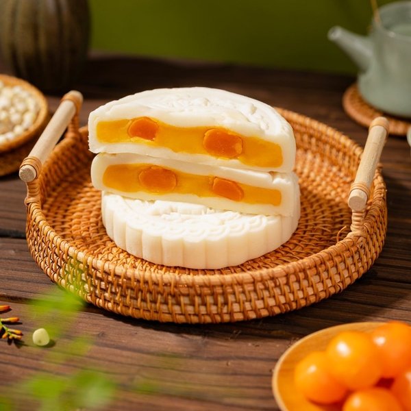 Salted Egg Cream Custard (Dẻo kem trứng muối) - Image 3