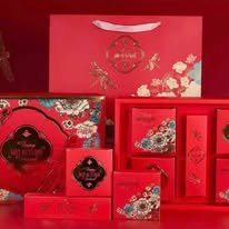Alternative view of Mooncakes box (not including cake)