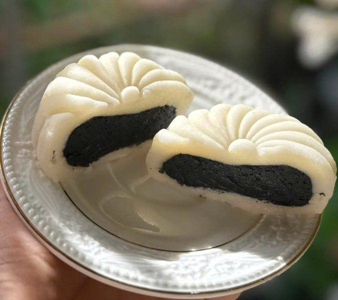 SNOW SKIN Black Sesame (bánh dẻo mè đen)