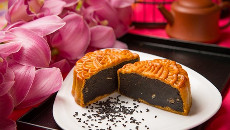 BAKE Black sesame (Bánh nướng mè đen) - Image 3