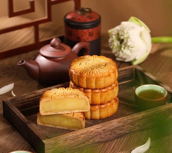 BAKE Mung Bean (Bánh nướng đậu xanh)